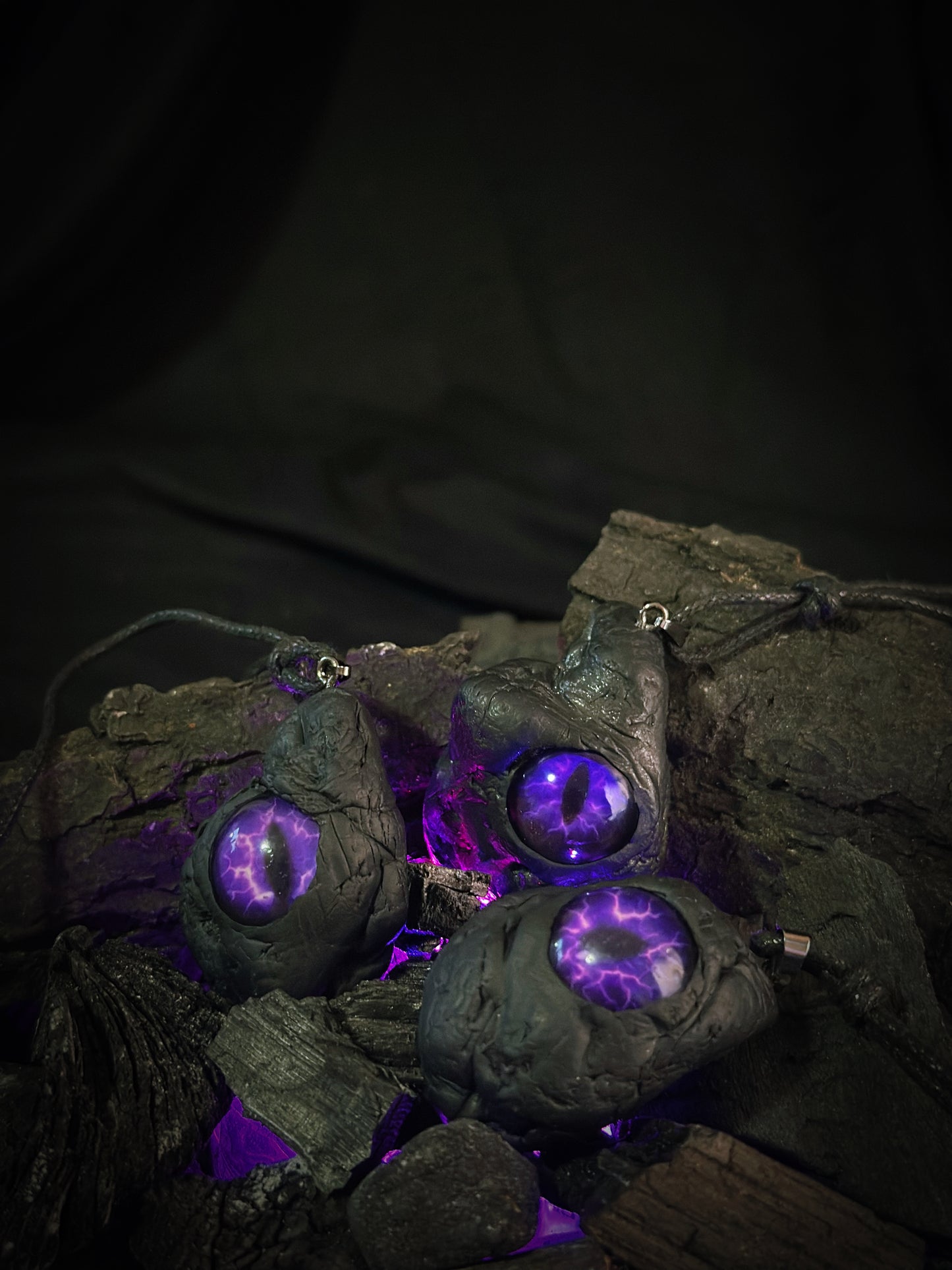 The Silent Observer - magical fantasy pendant