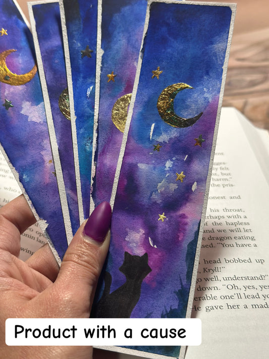 Whiskers bookmark - product with a cause