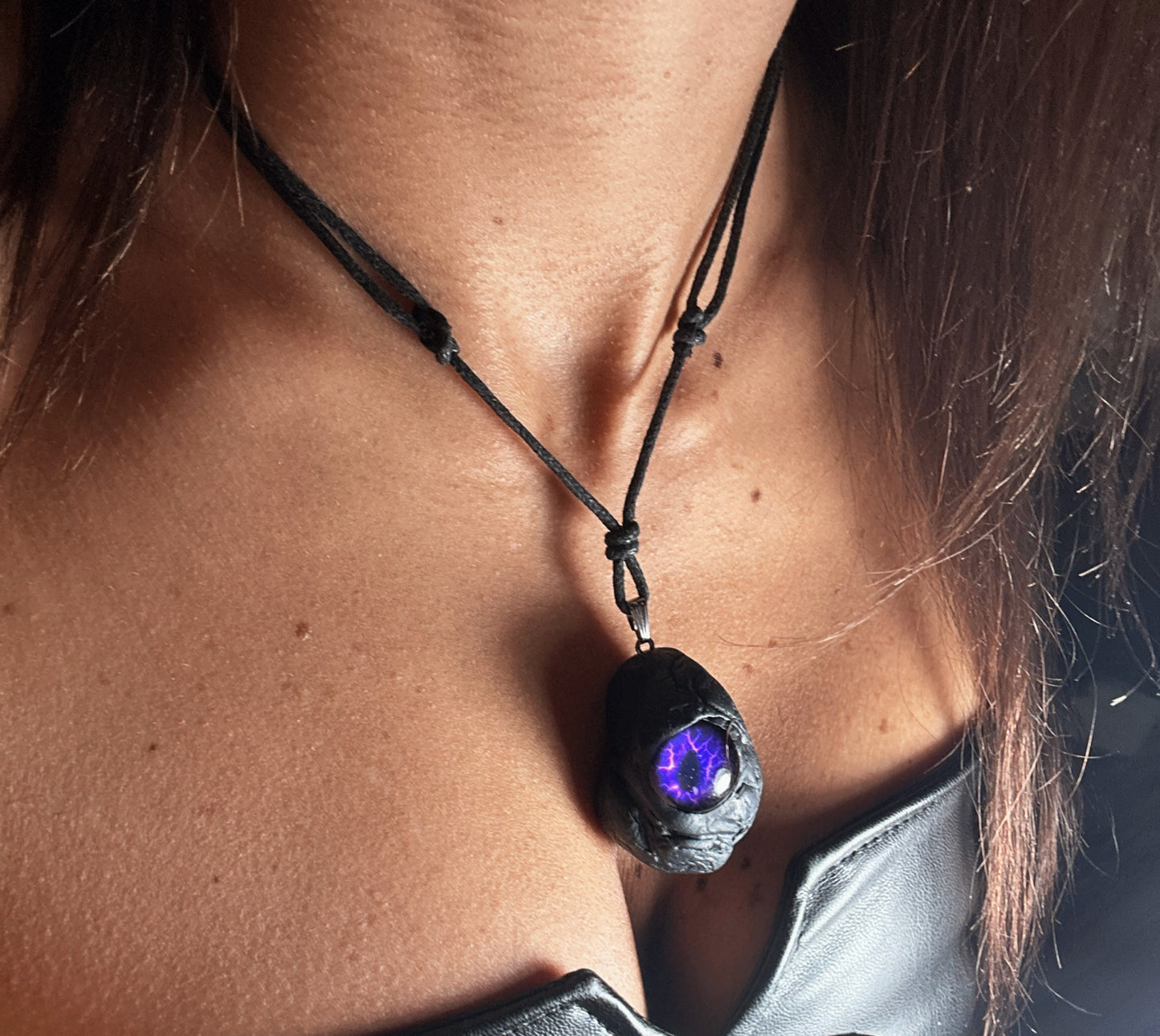 The Silent Observer - magical fantasy pendant