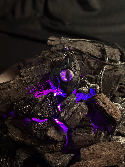 The Silent Observer - magical fantasy pendant