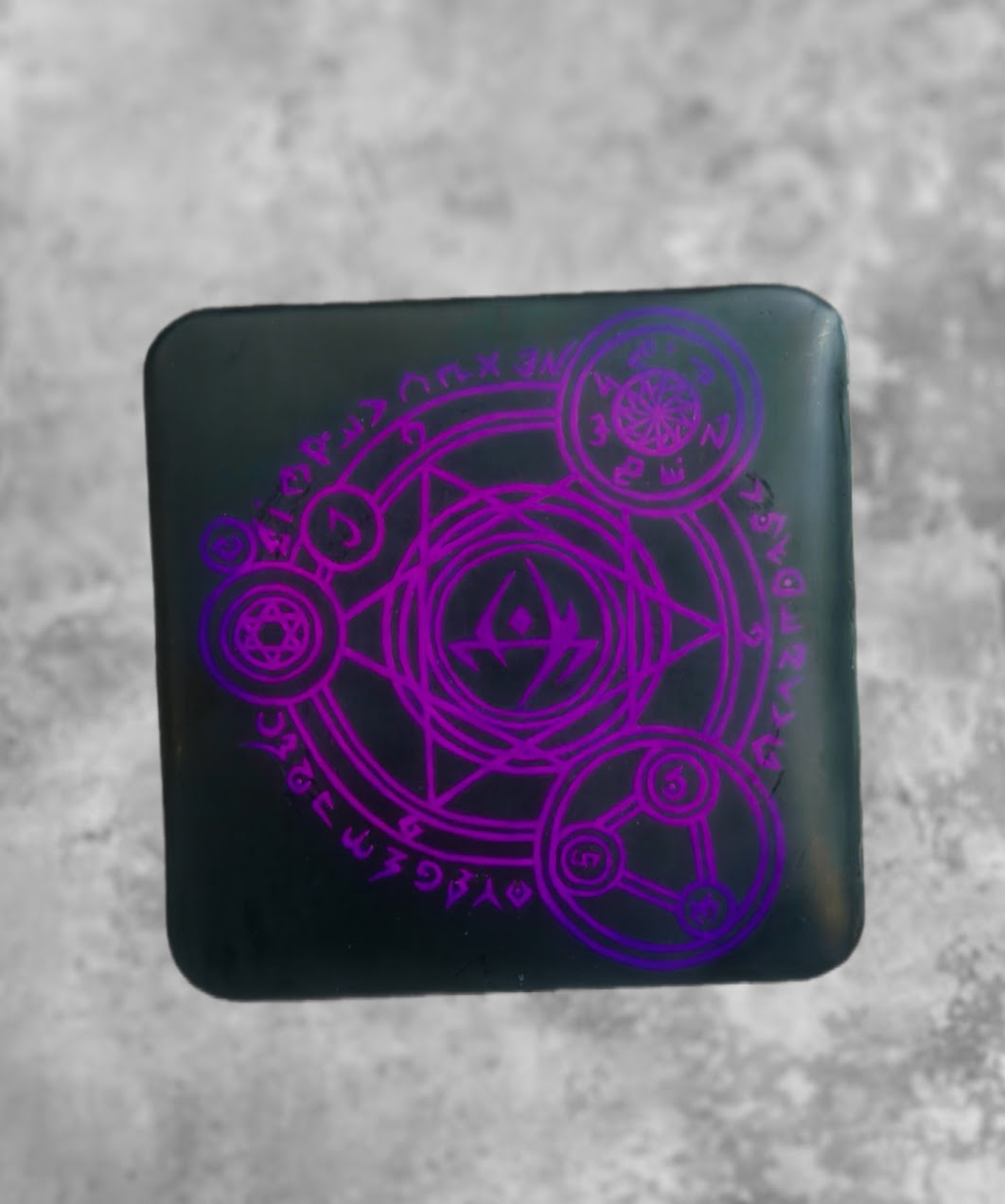 Torbalan's Summoning Coaster - Heat-Reactive Runes